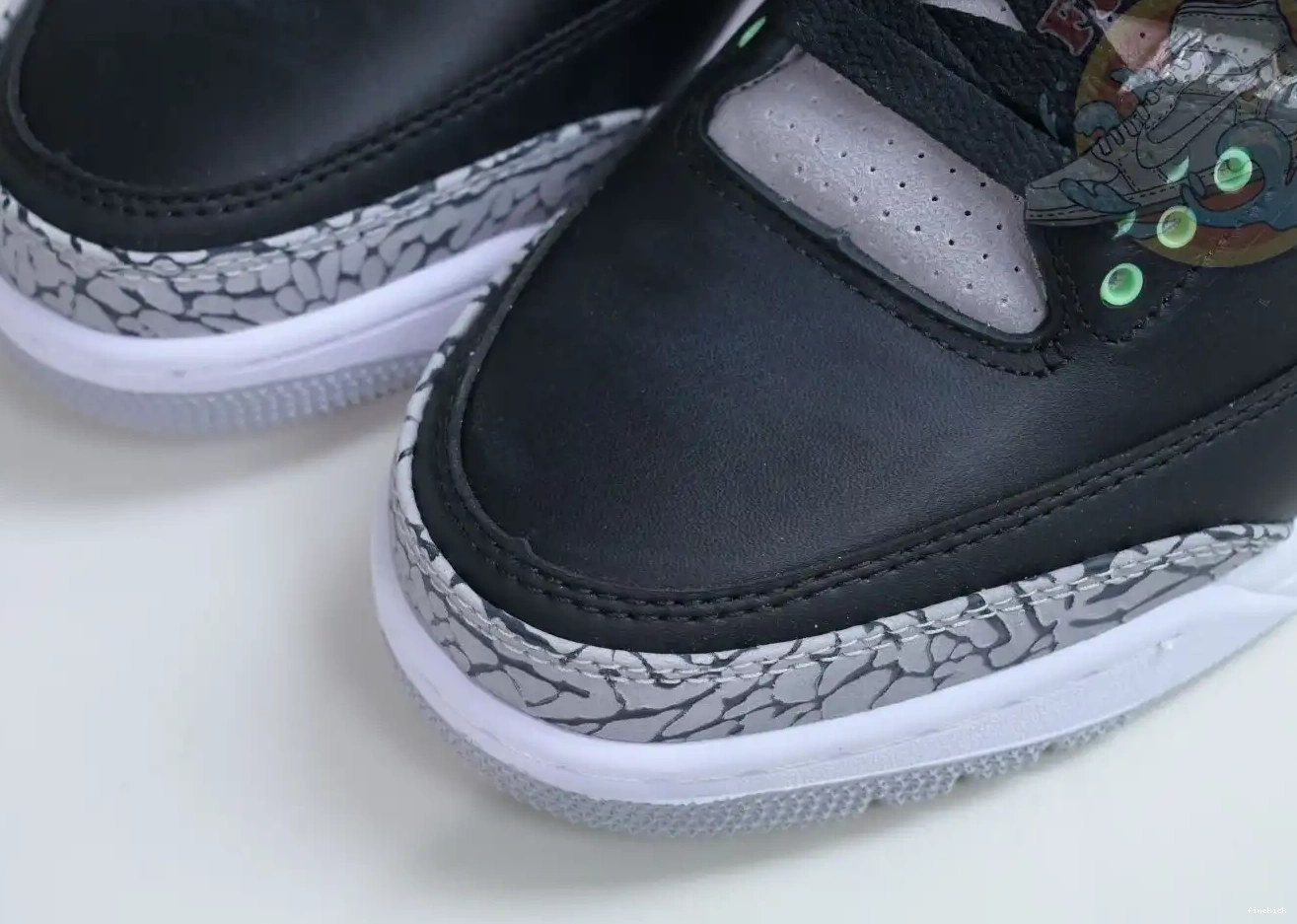 Green Glow Air Jordan 3 0613